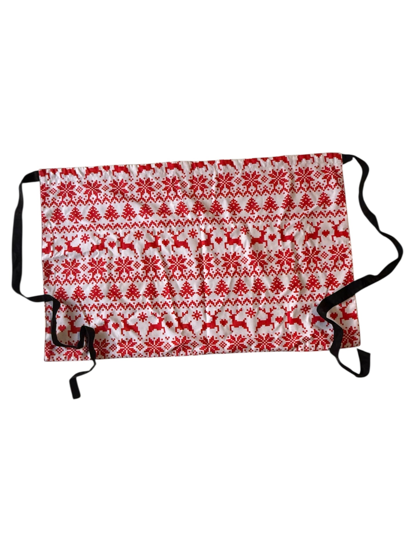 Medio Mandil Navideño Doble Vista